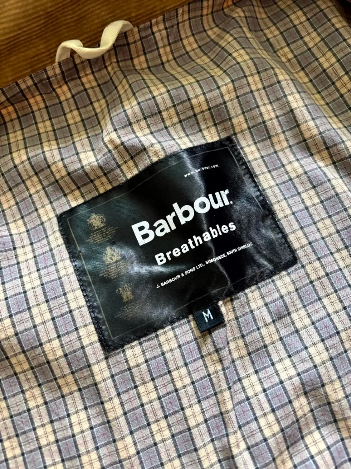 바버 Short Warm-Up 자켓 M(100~105) 상품이미지9