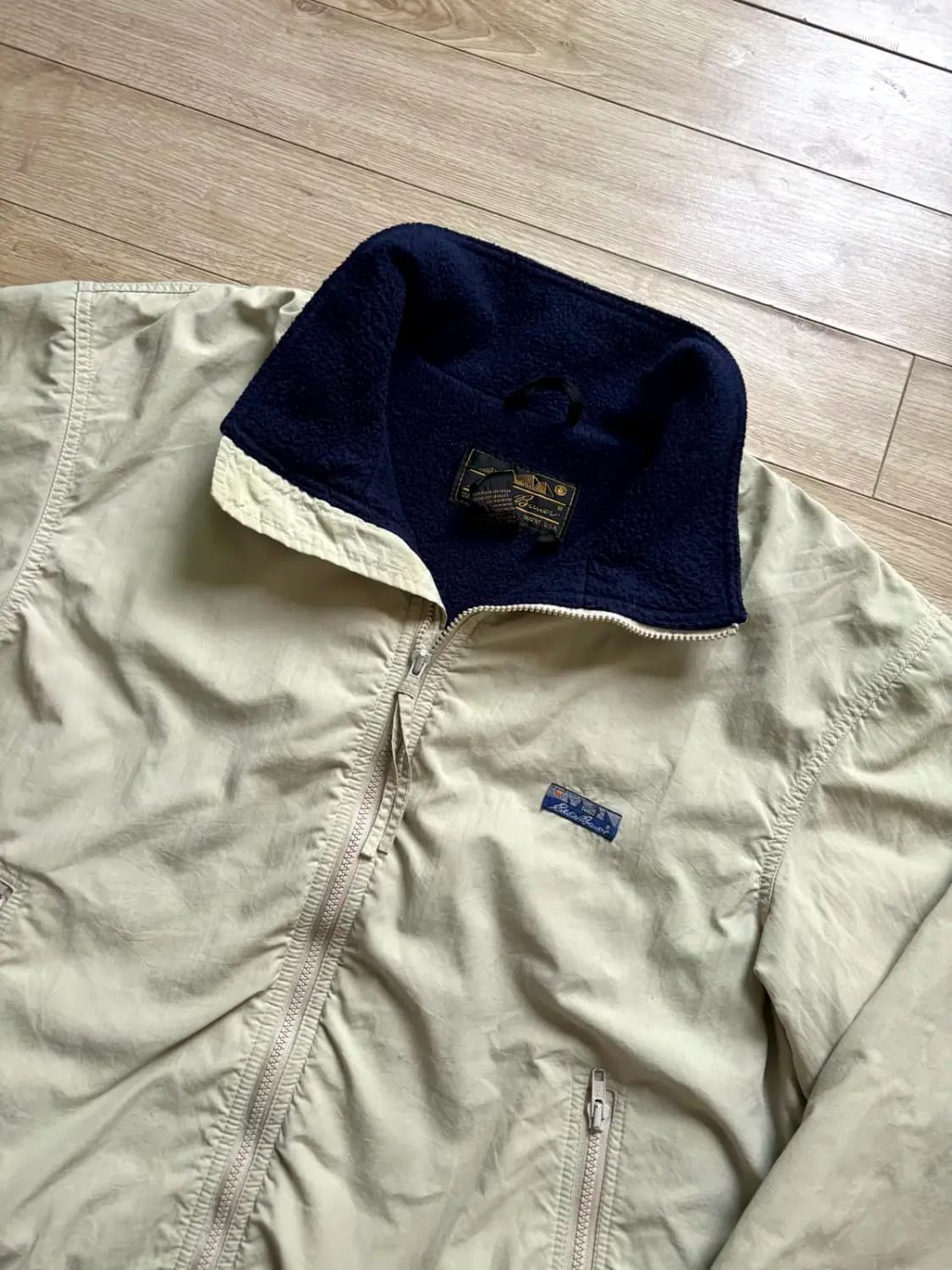 80~90's 에디바우어 나일론 웜업자켓 L(~105) 상품이미지2