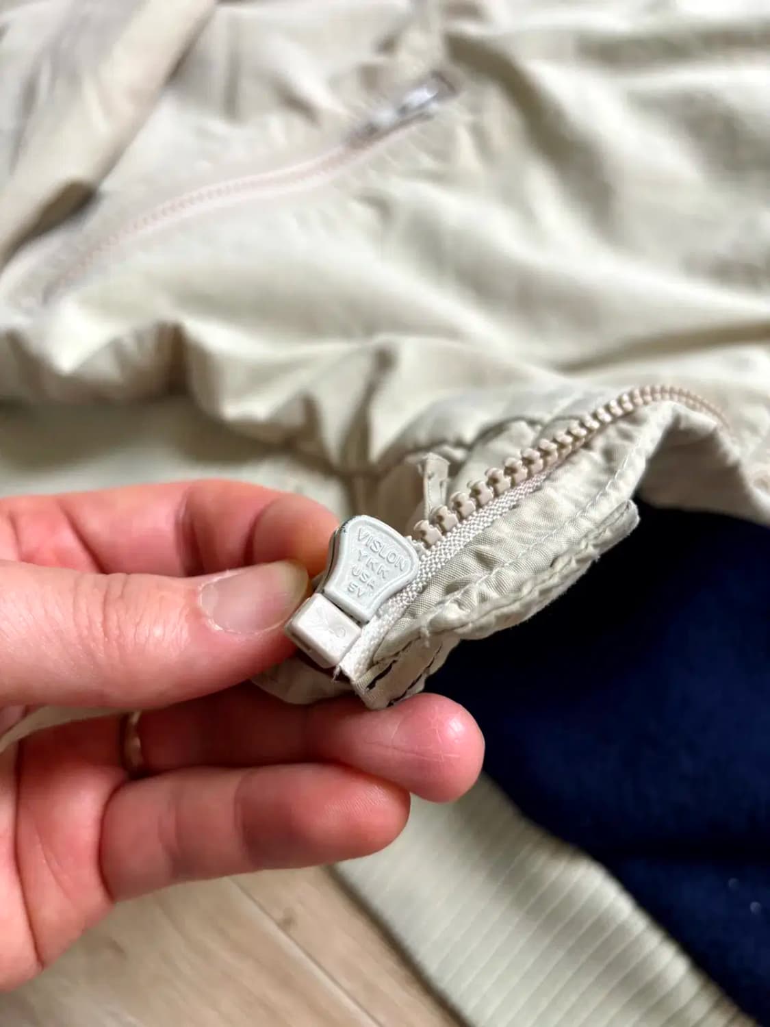 80~90's 에디바우어 나일론 웜업자켓 L(~105) 상품이미지7