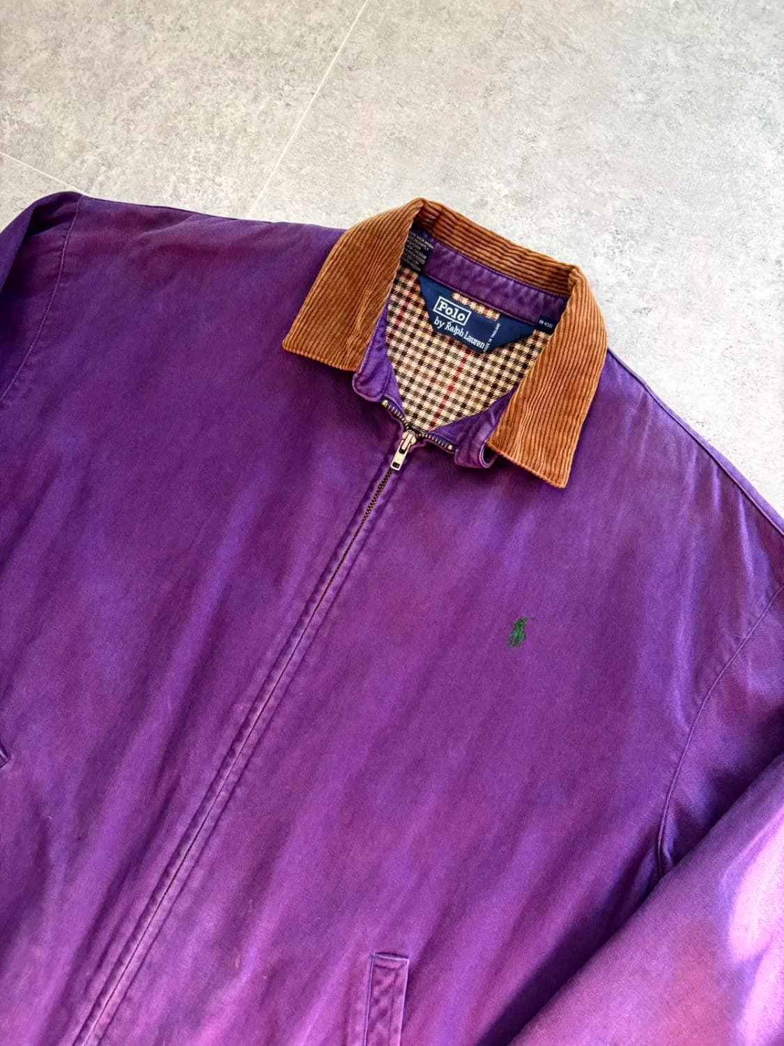 90's 폴로 랄프로렌 코튼 트윌 스윙탑 자켓 M(105~108) 상품이미지2