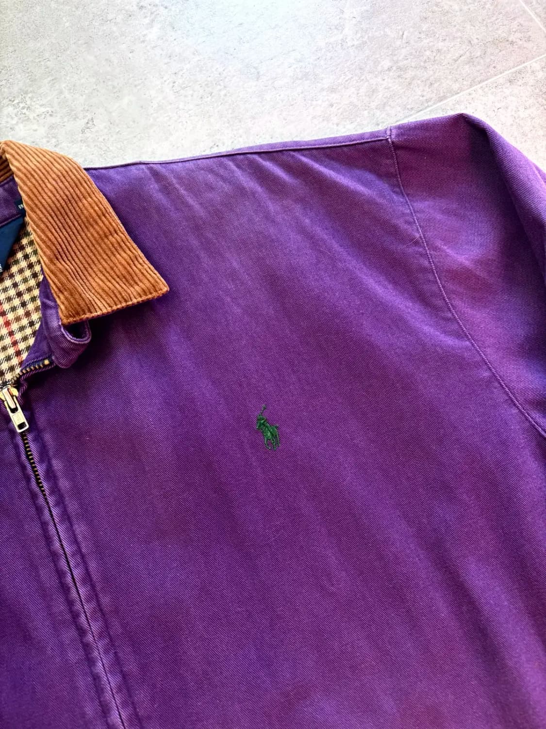 90's 폴로 랄프로렌 코튼 트윌 스윙탑 자켓 M(105~108) 상품이미지3