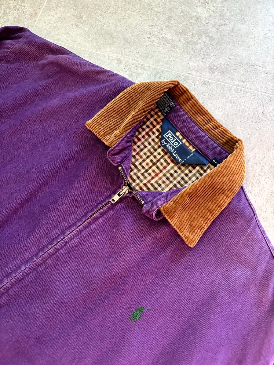 90's 폴로 랄프로렌 코튼 트윌 스윙탑 자켓 M(105~108) 상품이미지7