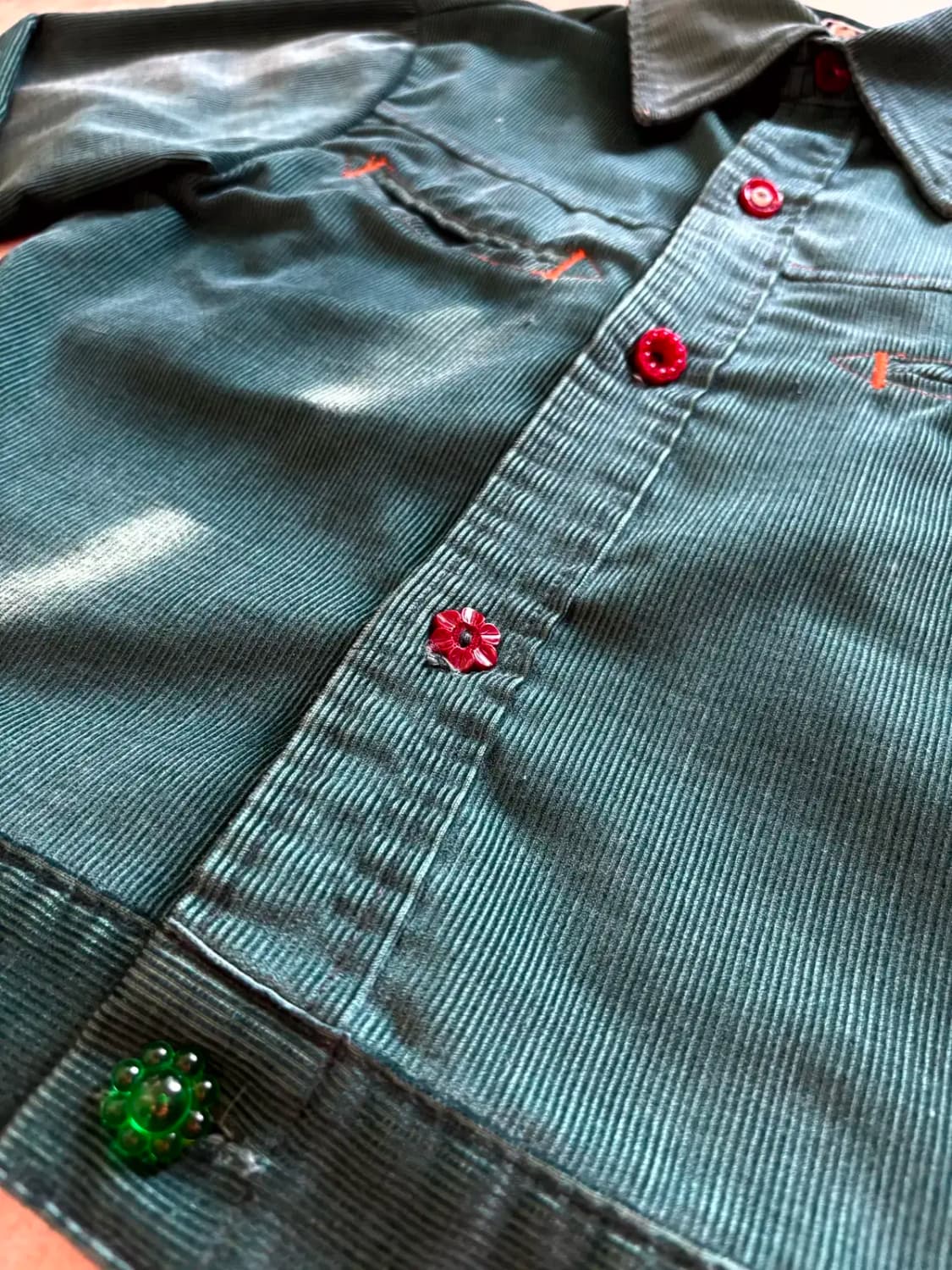 70's 리바이스 코듀로이 웨스턴 자켓 우먼즈 55~66 상품이미지4