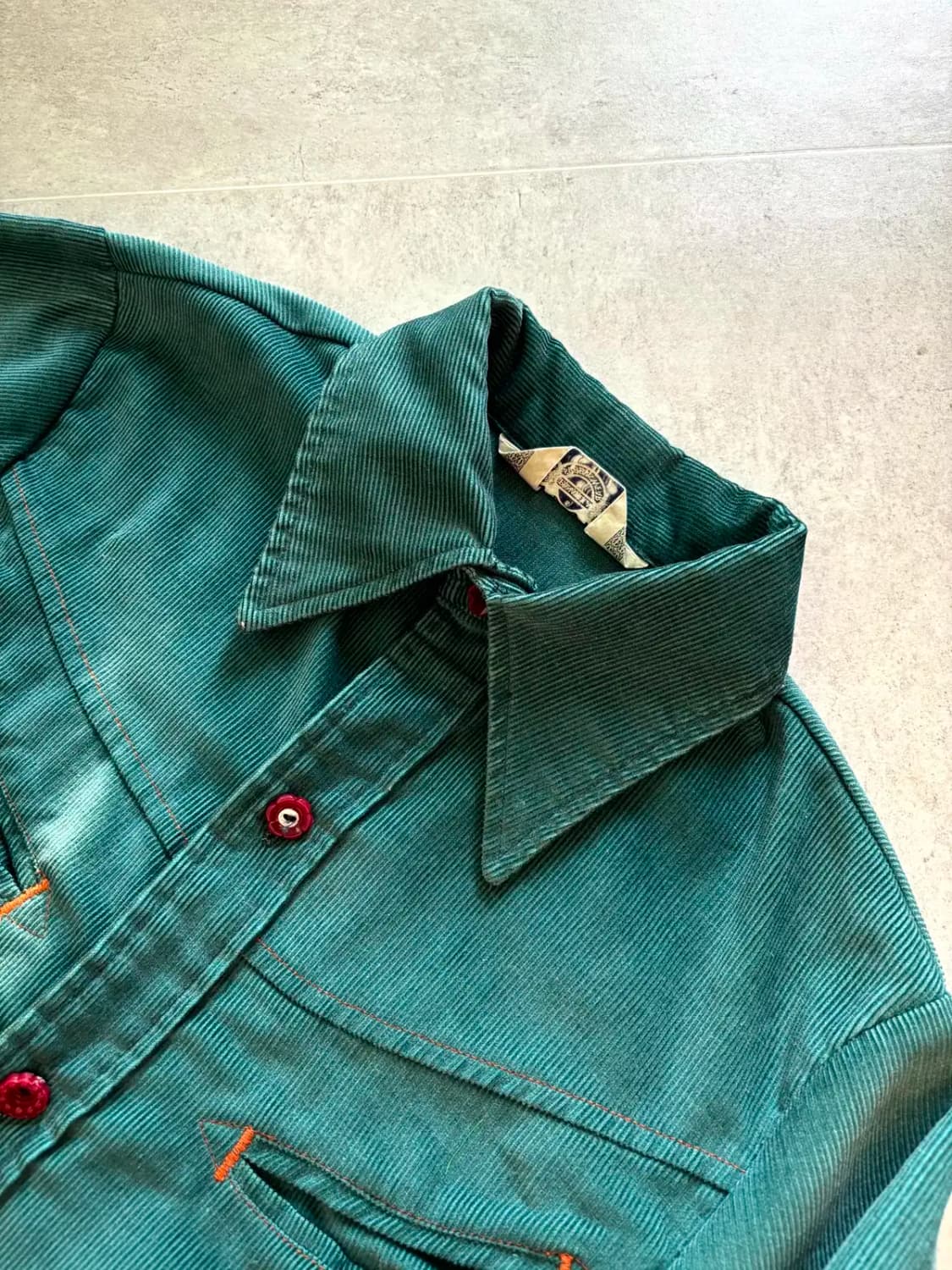 70's 리바이스 코듀로이 웨스턴 자켓 우먼즈 55~66 상품이미지6