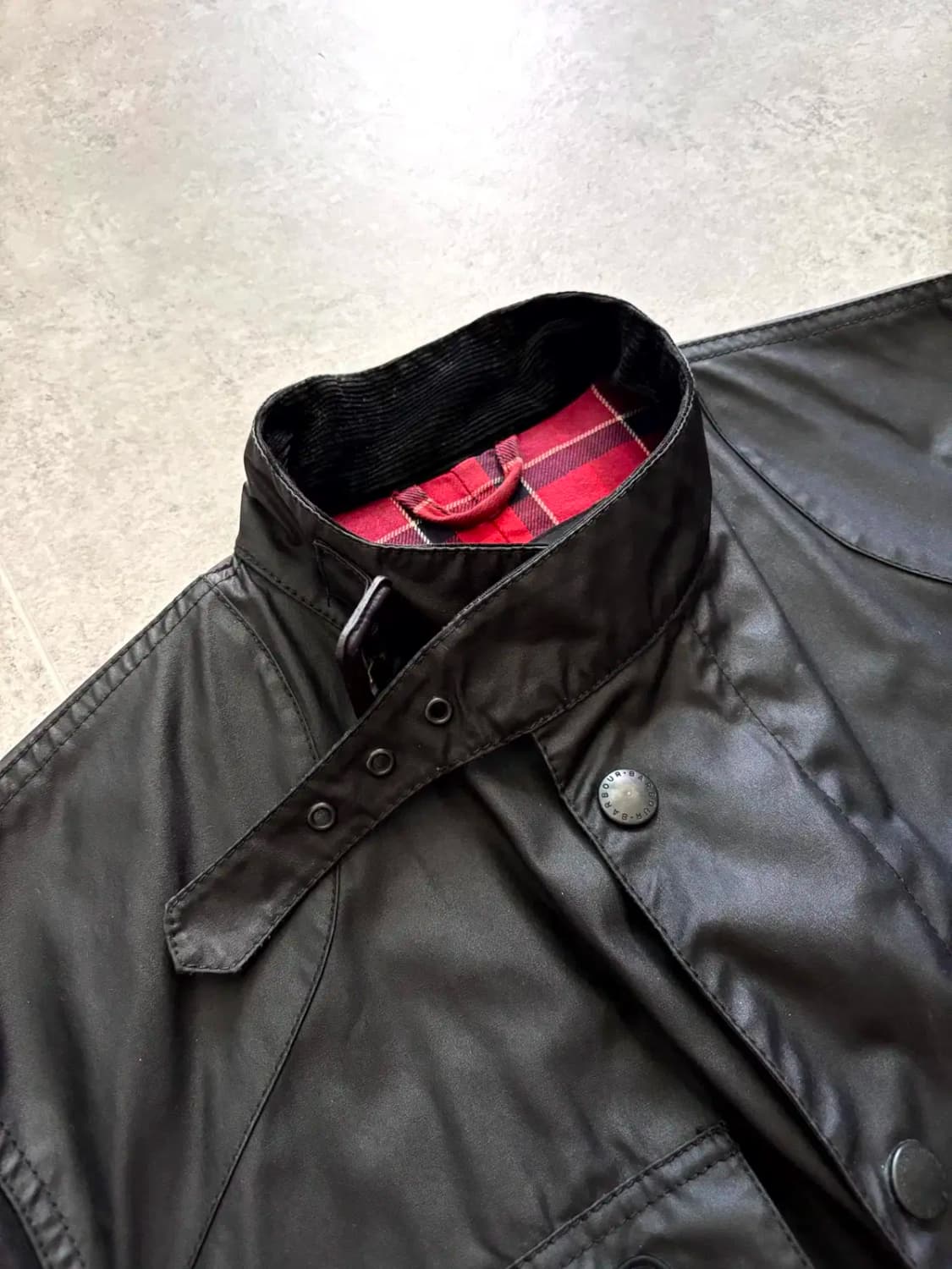바버 인터네셔널 Antique 자켓 L(~105) 상품이미지3