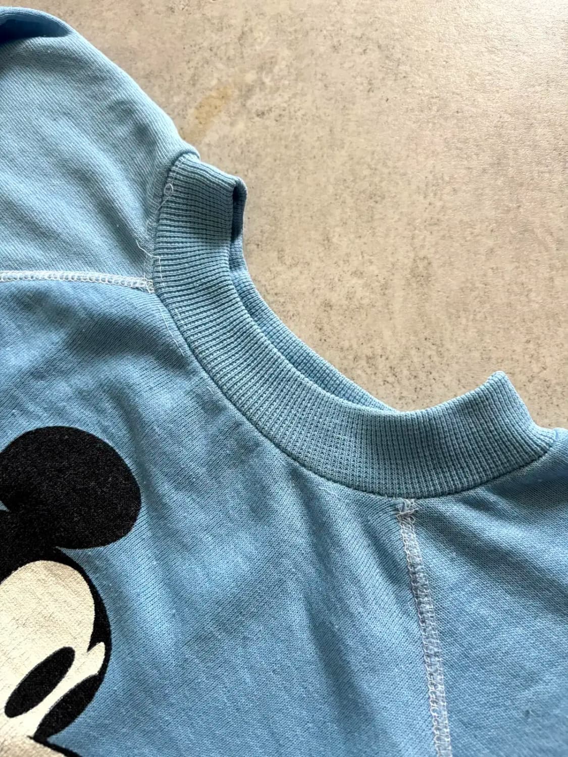 80's 월트 디즈니 오리지널 미키 마우스 스웻셔츠 L 상품이미지6