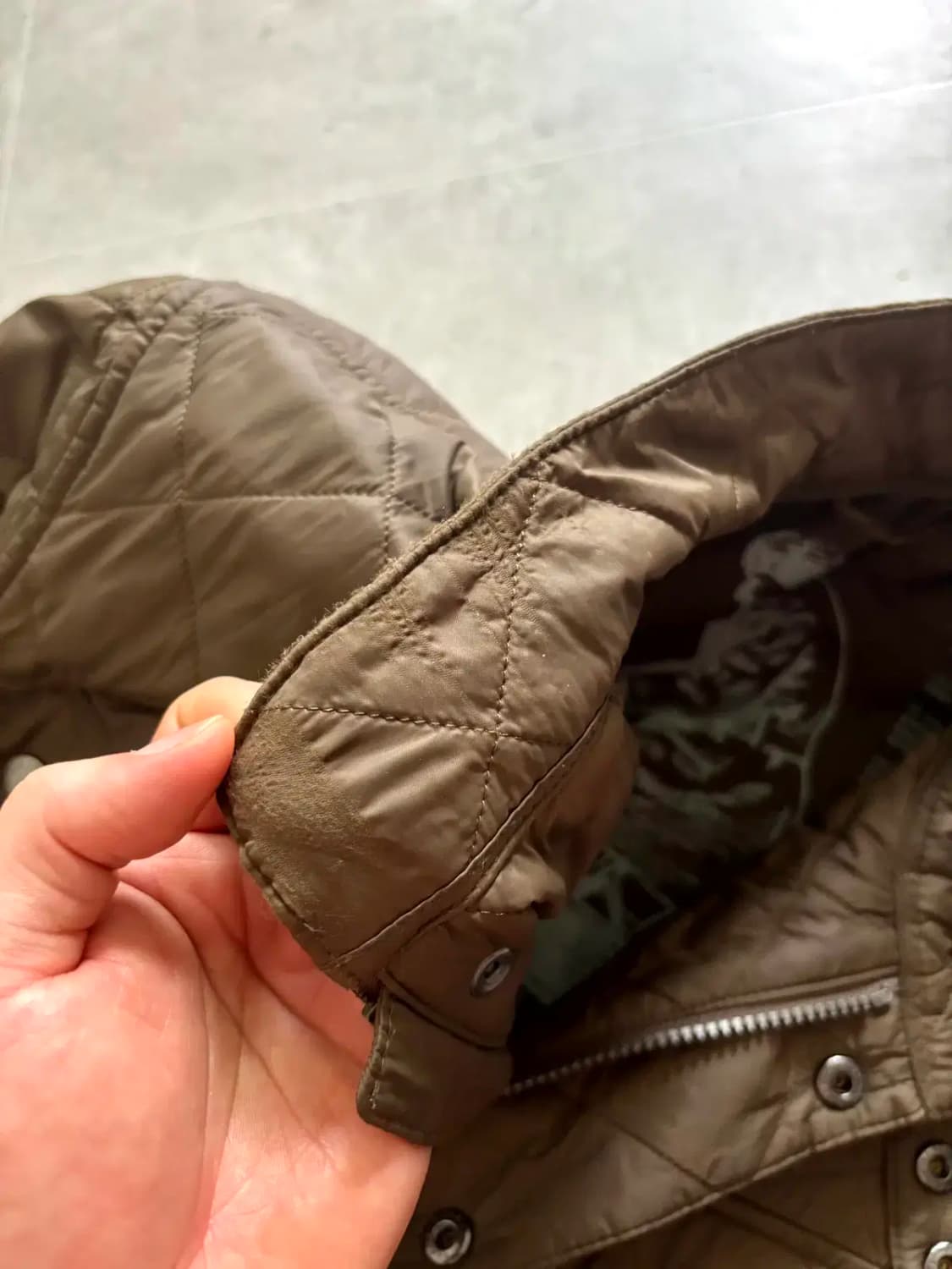 바버 인터네셔널 Ariel 퀼팅 자켓 L(100~103) 상품이미지7