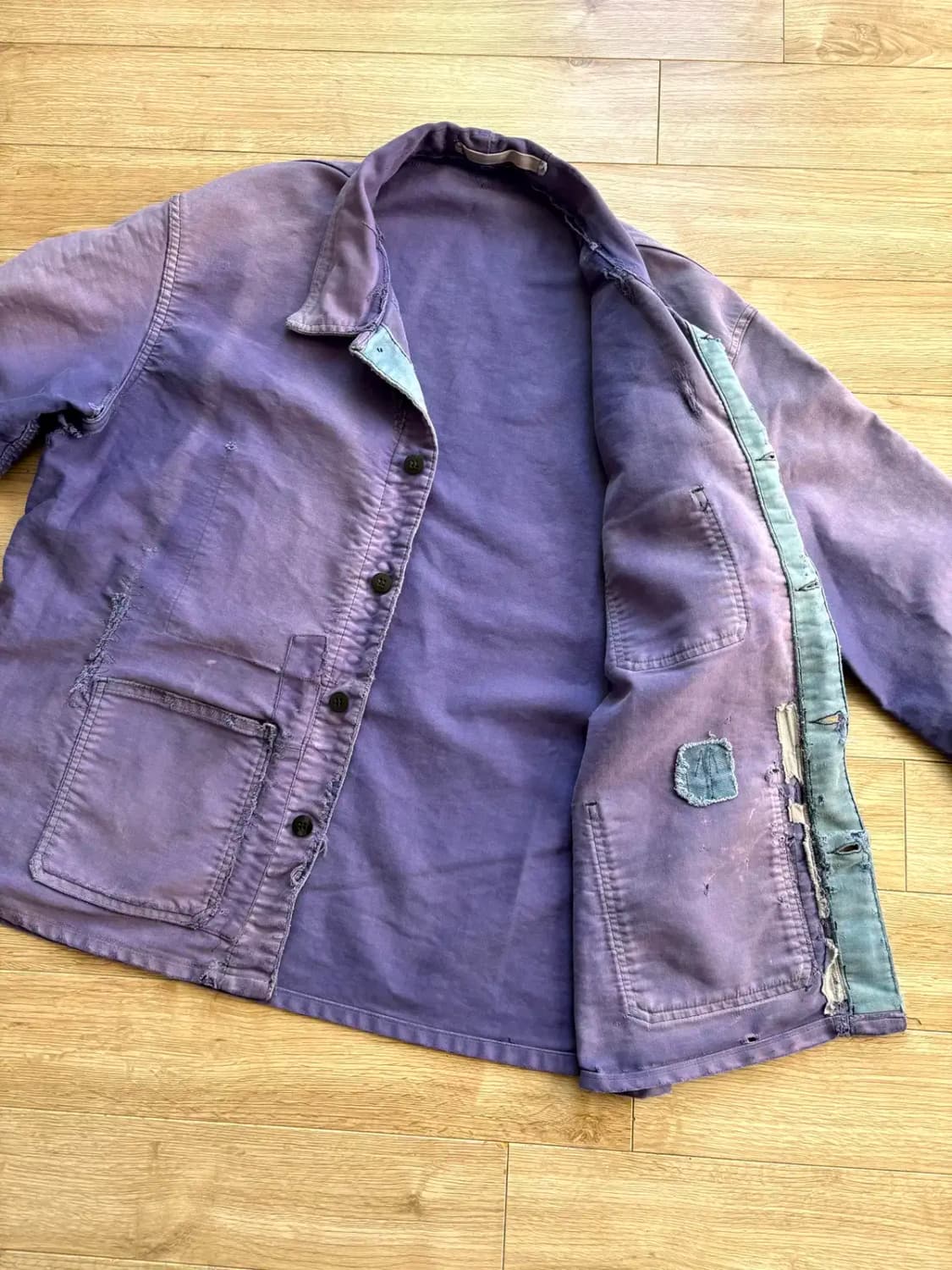 60~70's 빈티지 프렌치 초어 자켓 105 상품이미지10