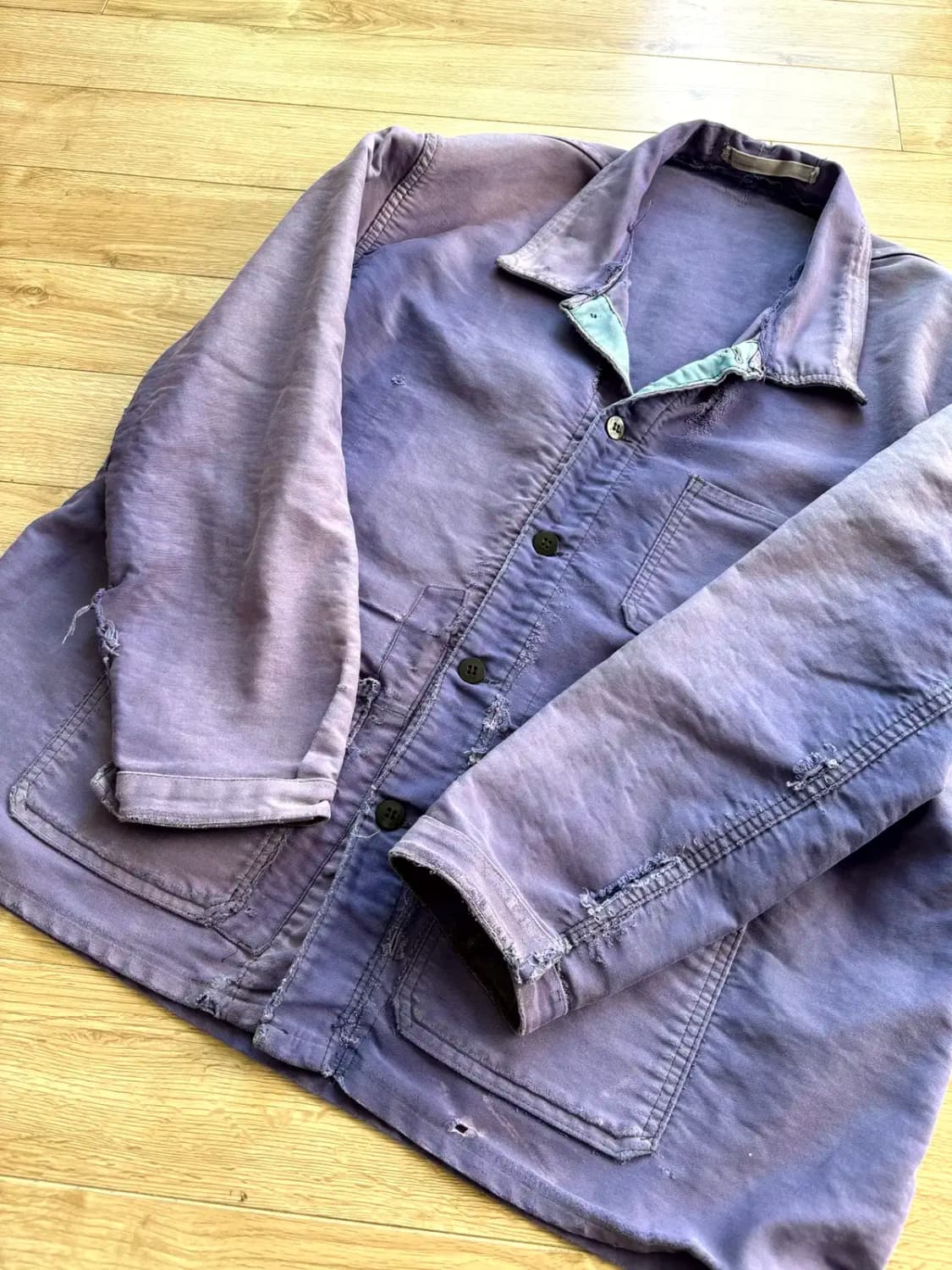 60~70's 빈티지 프렌치 초어 자켓 105 상품이미지6