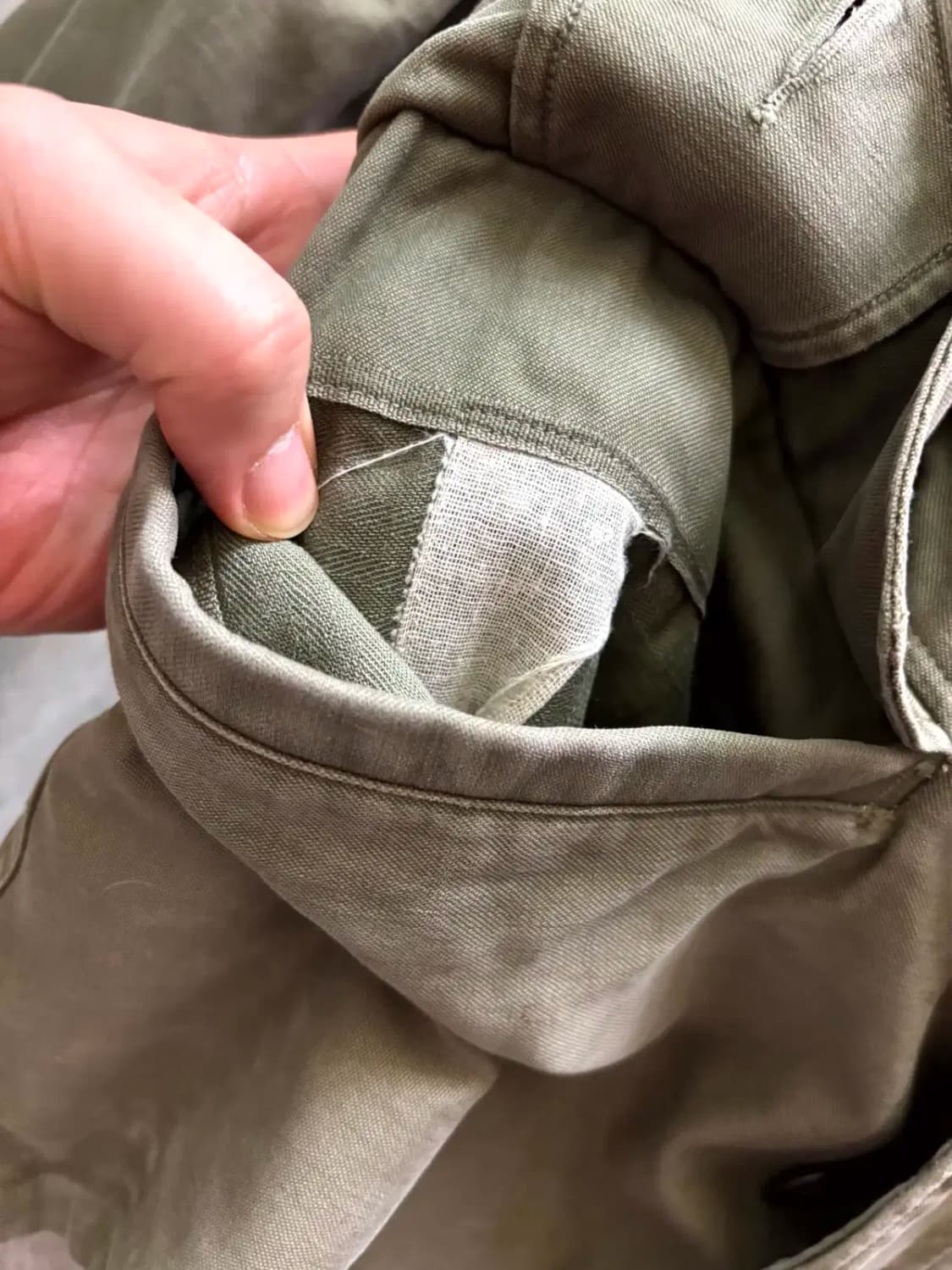 40's WW2 미군 M-43 필드자켓 36R(100~103) 상품이미지7