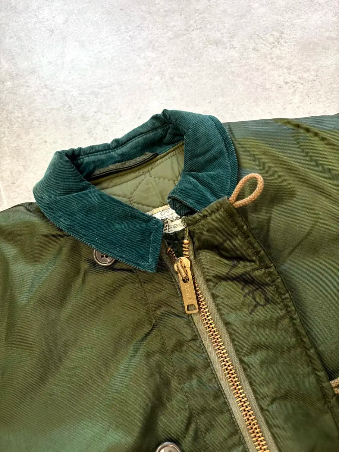 80's 미 해군 Extreme Cold Weather 덱 자켓 M 상품이미지5