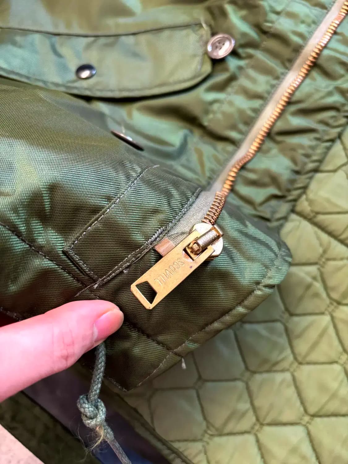 80's 미 해군 Extreme Cold Weather 덱 자켓 M 상품이미지6