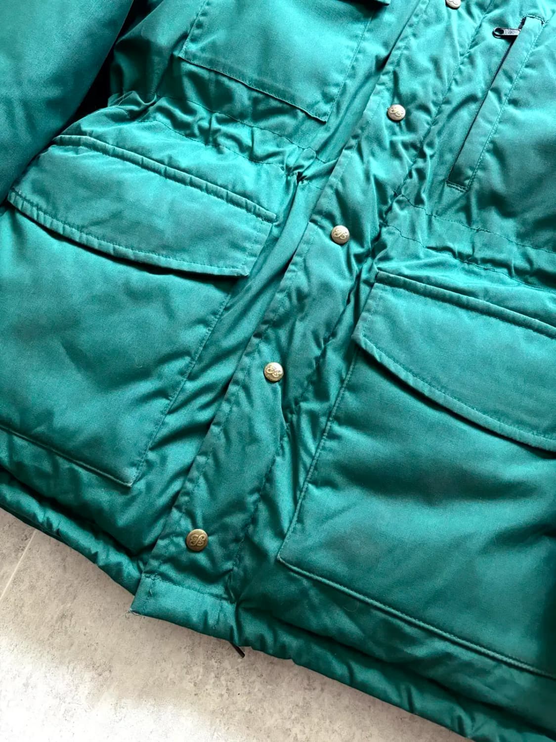 80's 에디바우어 Ridgeline 구스다운 파카 M(100~103) 상품이미지3