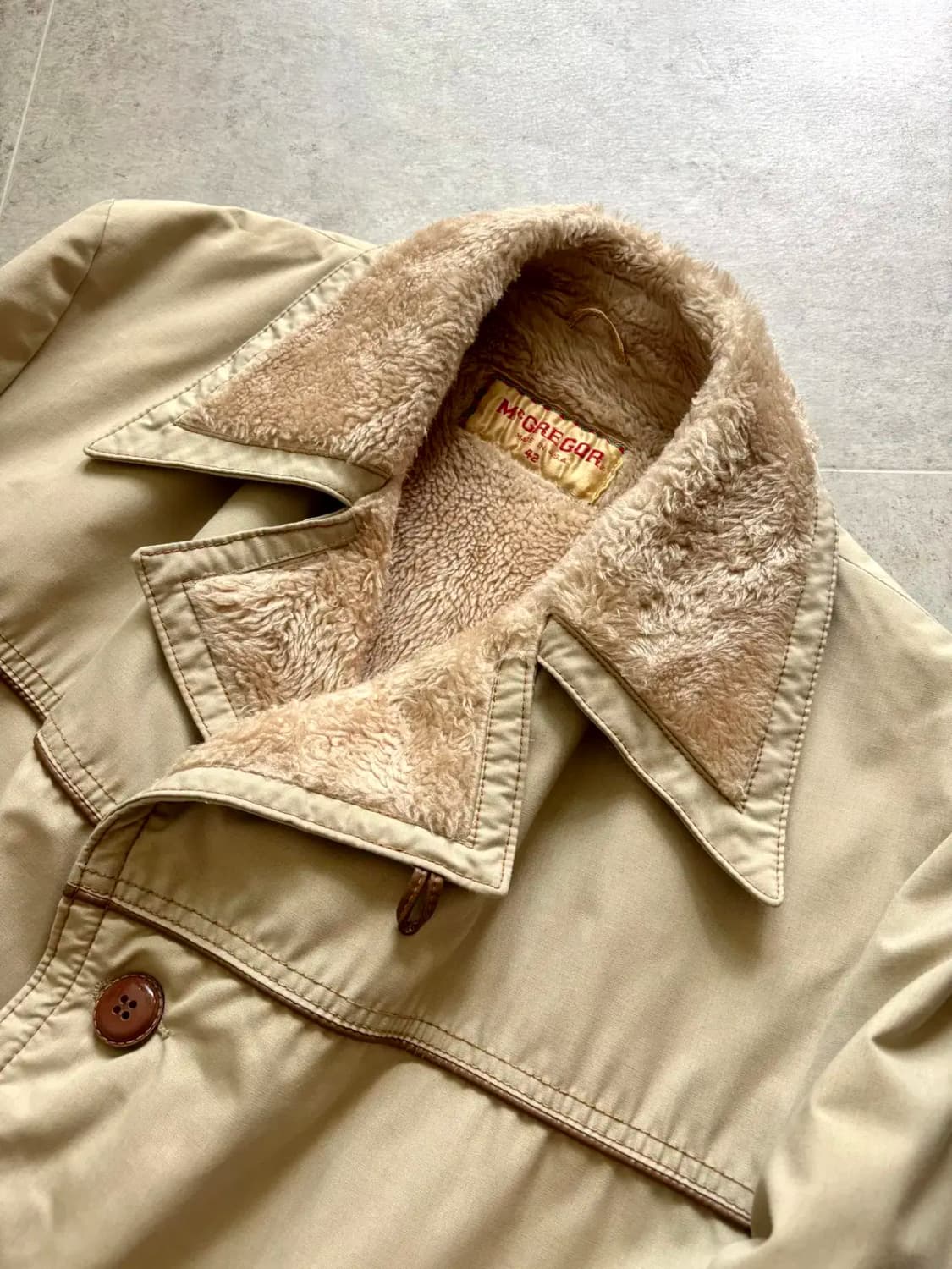 70's 맥그리거 쉐르파 라이닝 카 코트 42(100~105) 상품이미지10