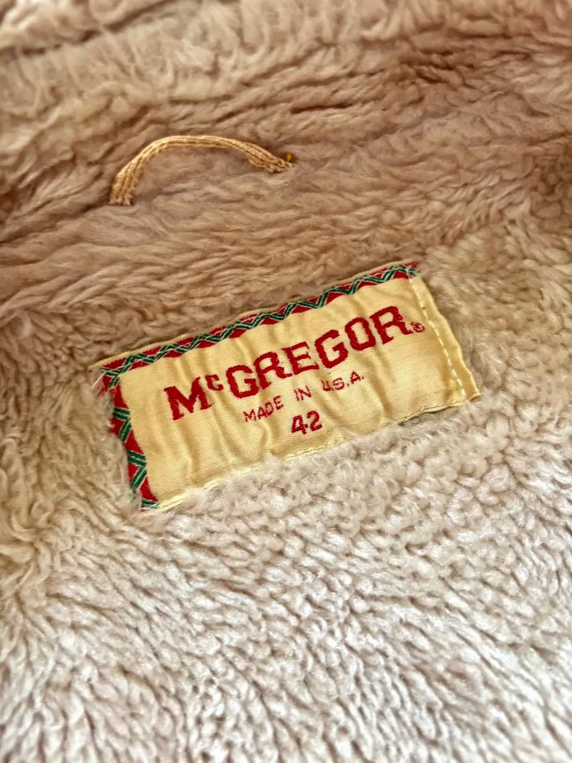 70's 맥그리거 쉐르파 라이닝 카 코트 42(100~105) 상품이미지9