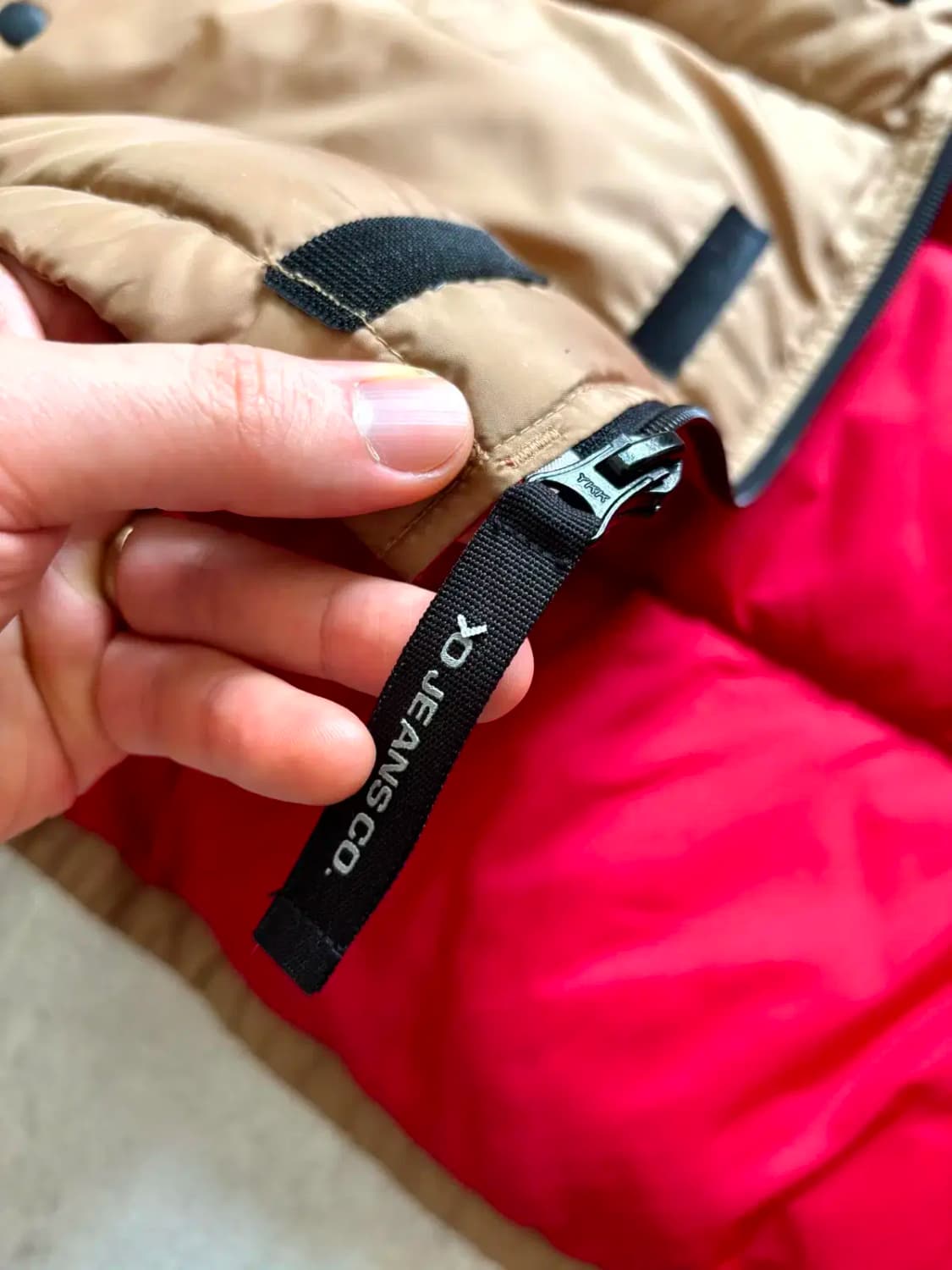 00's 폴로 진스 덕 다운 패팅 L(105~108) 상품이미지8