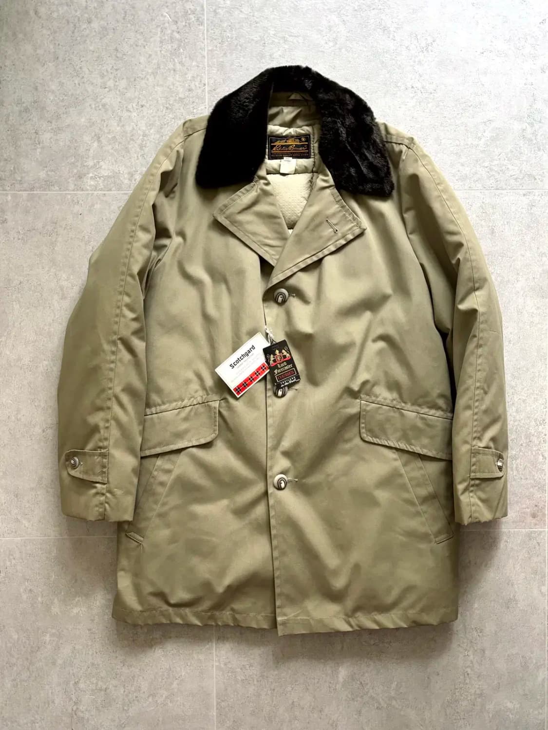 70's 에디바우어 구스다운 카 코트 38(100~103) 데드스탁 상품이미지1