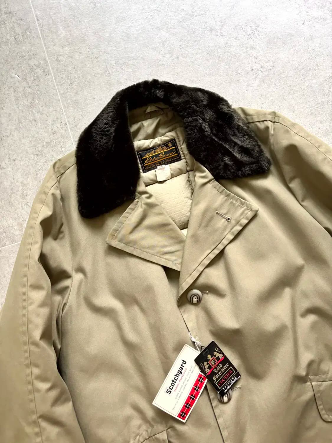 70's 에디바우어 구스다운 카 코트 38(100~103) 데드스탁 상품이미지2