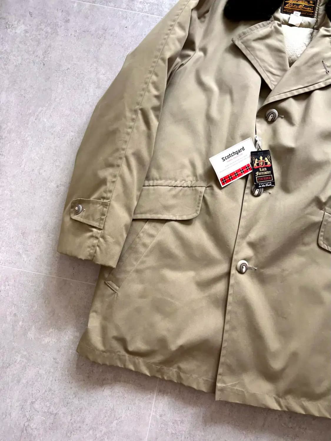 70's 에디바우어 구스다운 카 코트 38(100~103) 데드스탁 상품이미지4