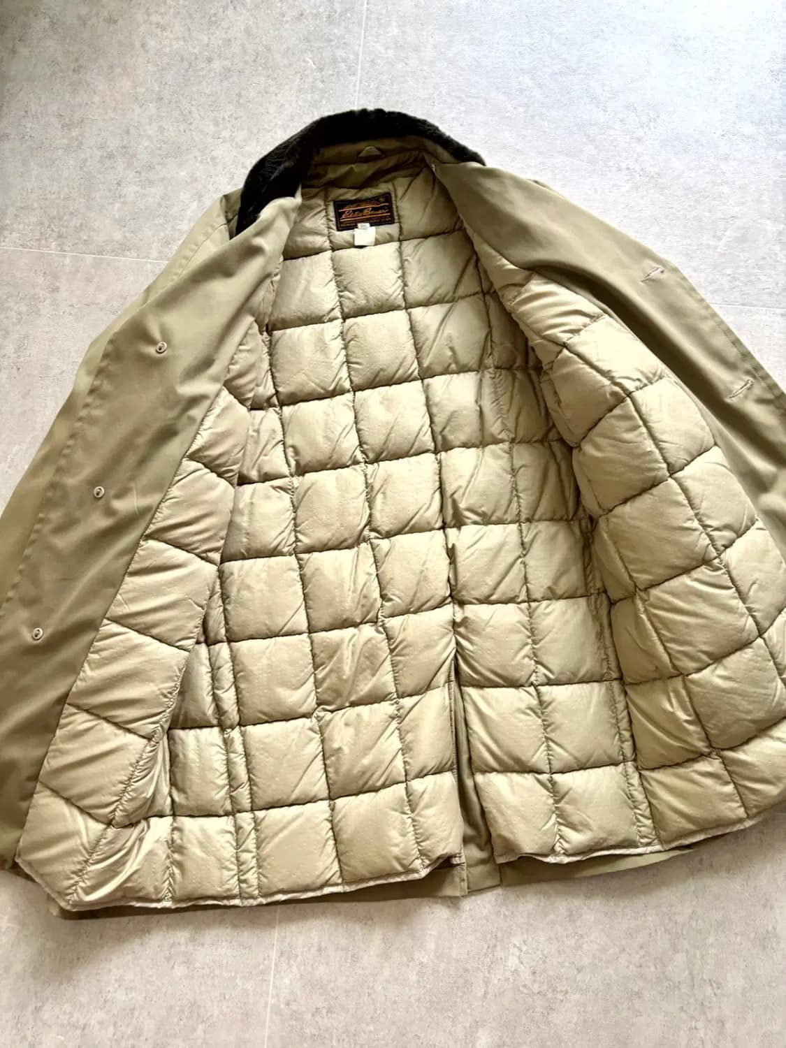 70's 에디바우어 구스다운 카 코트 38(100~103) 데드스탁 상품이미지8