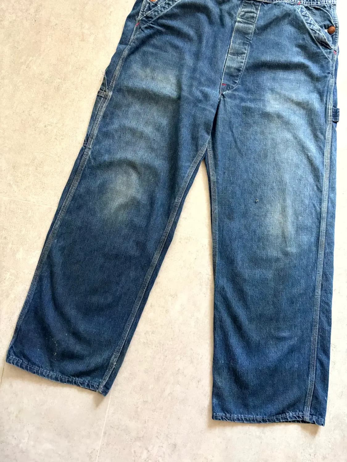 50~60's Penney's PAY-DAY 데님 오버롤 ~36" 상품이미지2