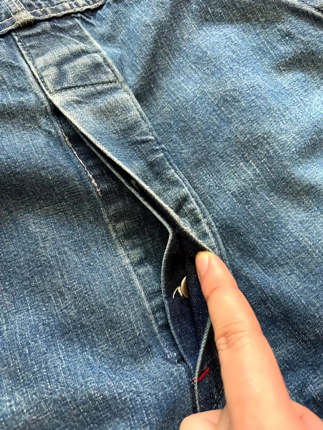 50~60's Penney's PAY-DAY 데님 오버롤 ~36" 상품이미지7