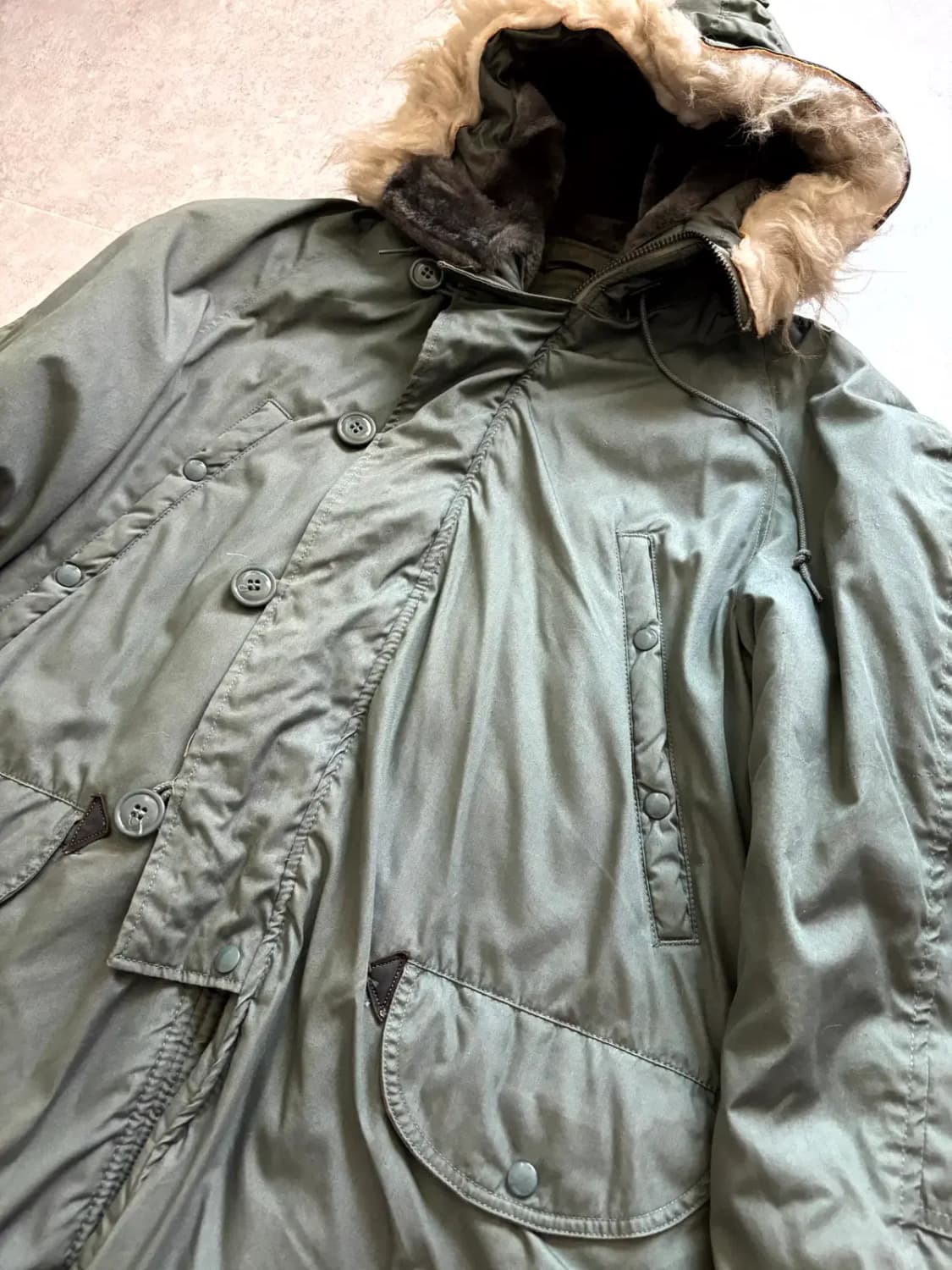 70's 미 공군 N-3B 플라이트 파카 S(100~103) 상품이미지5