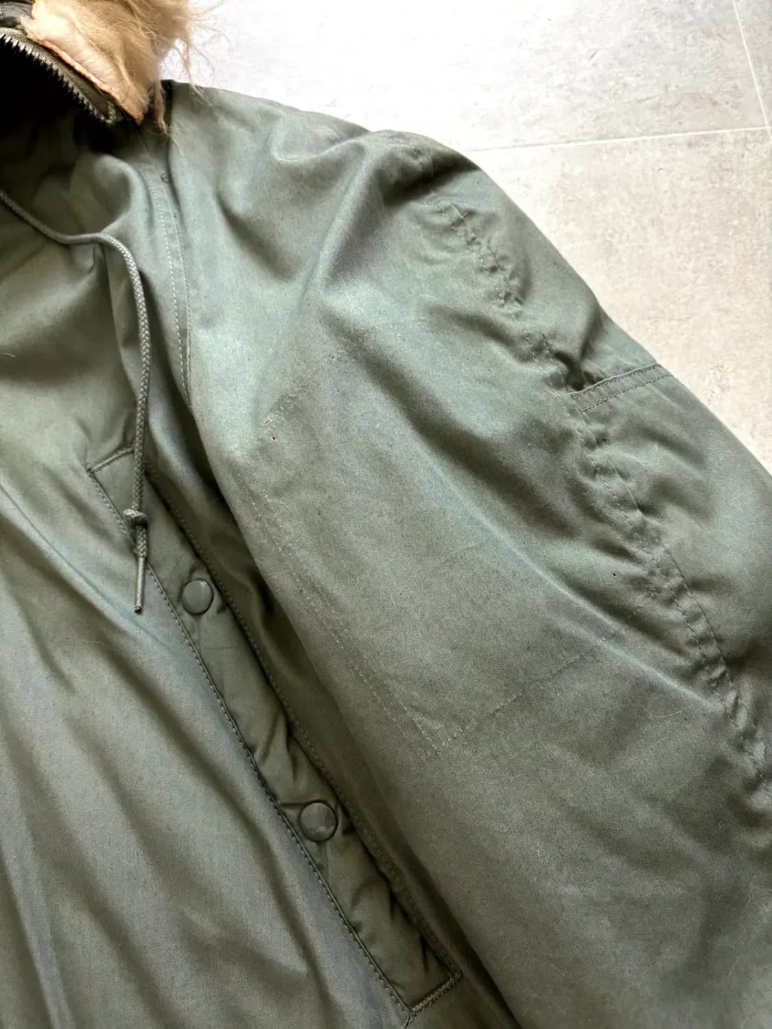 70's 미 공군 N-3B 플라이트 파카 S(100~103) 상품이미지7