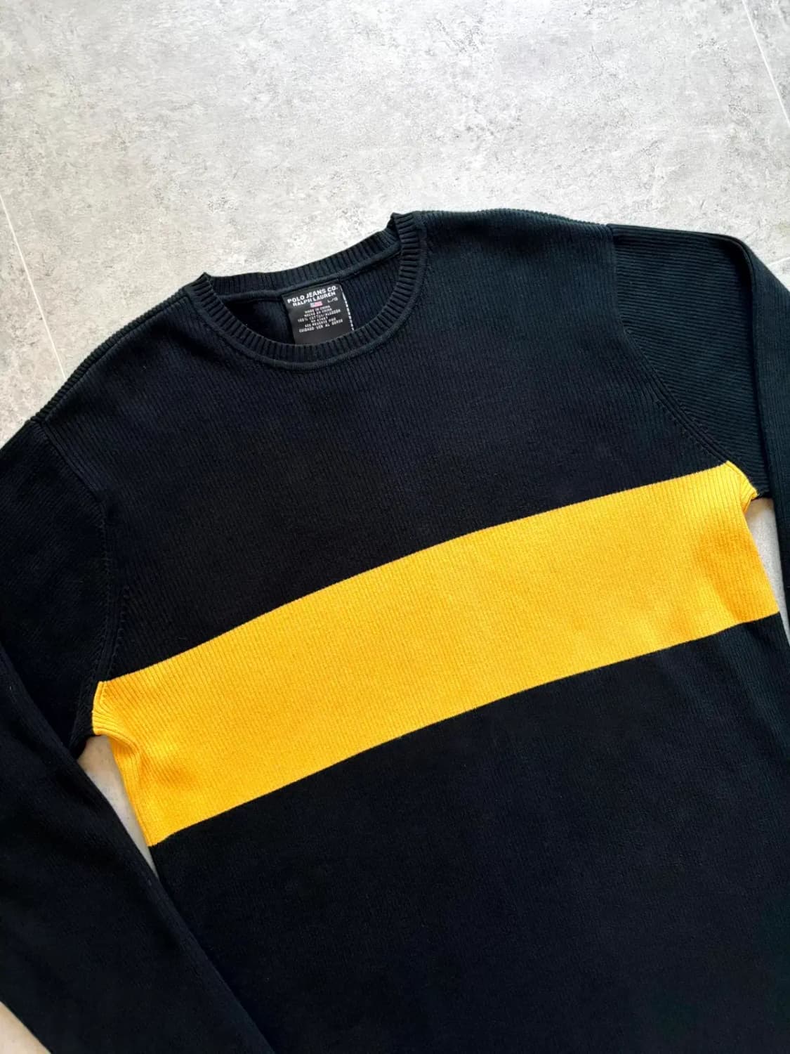 00's 폴로 진스 스트라이프 니트 L(100~103) 상품이미지2