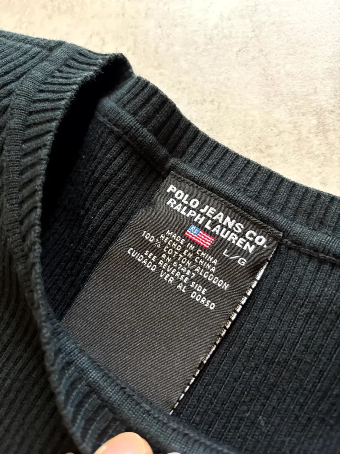 00's 폴로 진스 스트라이프 니트 L(100~103) 상품이미지8
