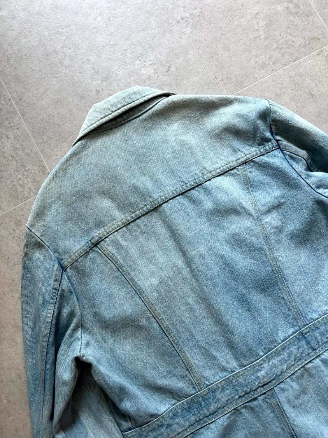 70's Lee 데님 사파리 자켓 L(100~103) 상품이미지10