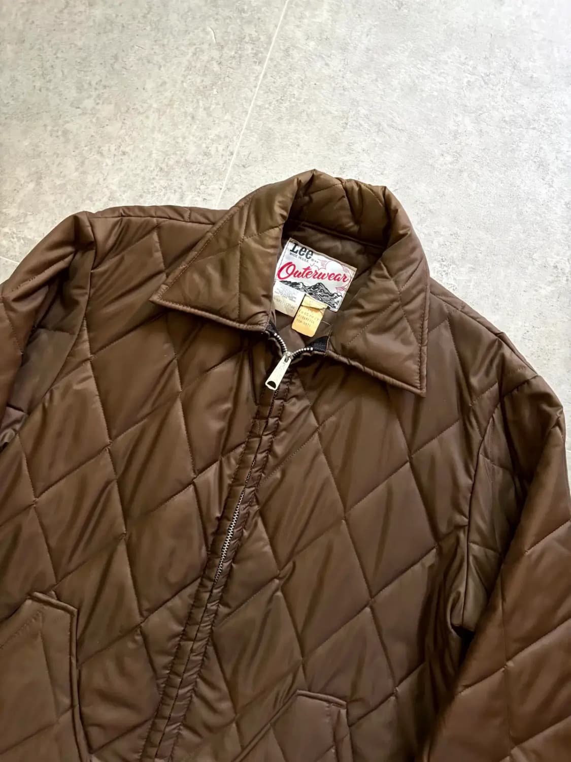 70's Lee Outwear 퀼팅 자켓 M(100~105) 상품이미지2