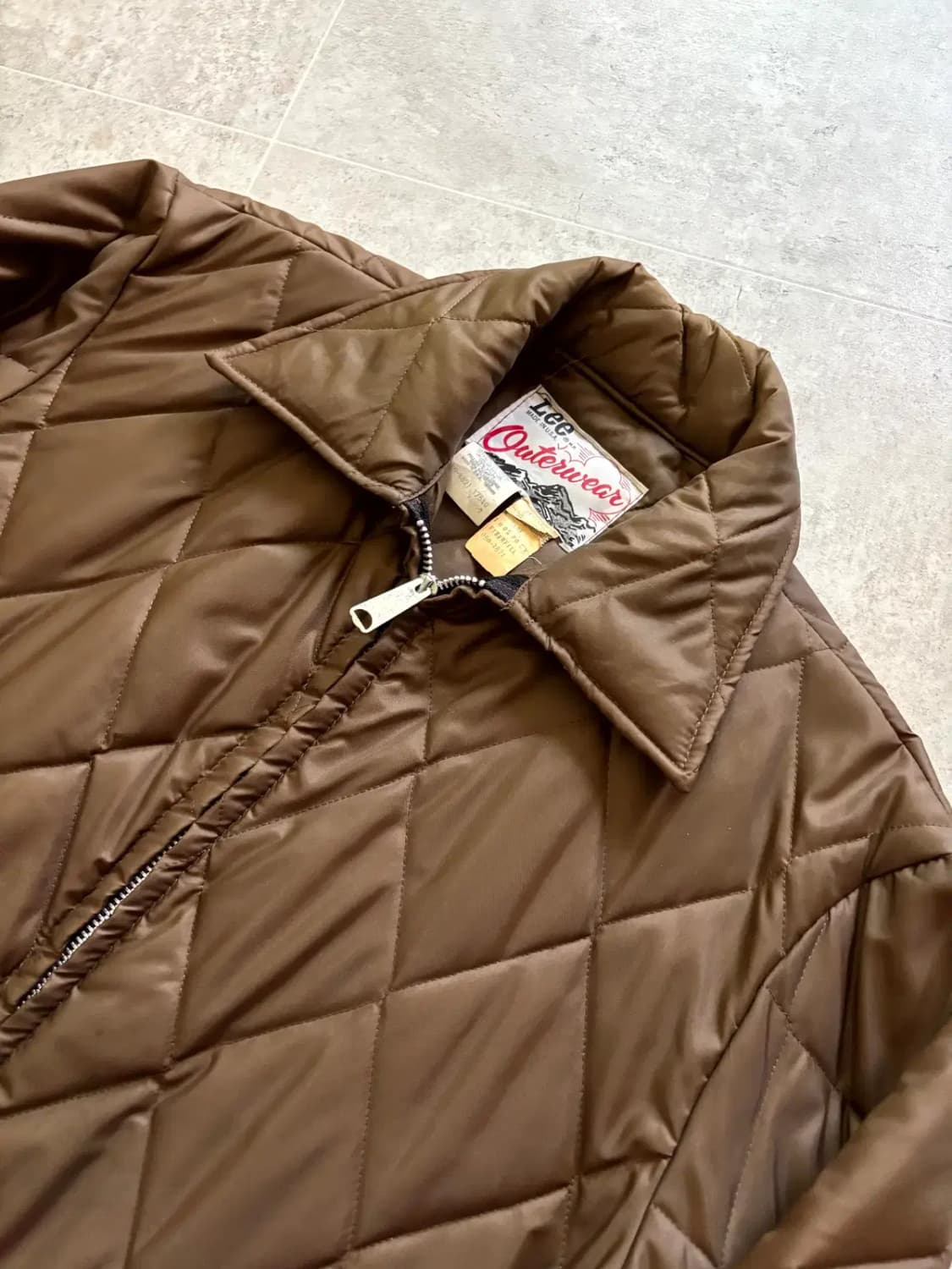 70's Lee Outwear 퀼팅 자켓 M(100~105) 상품이미지5