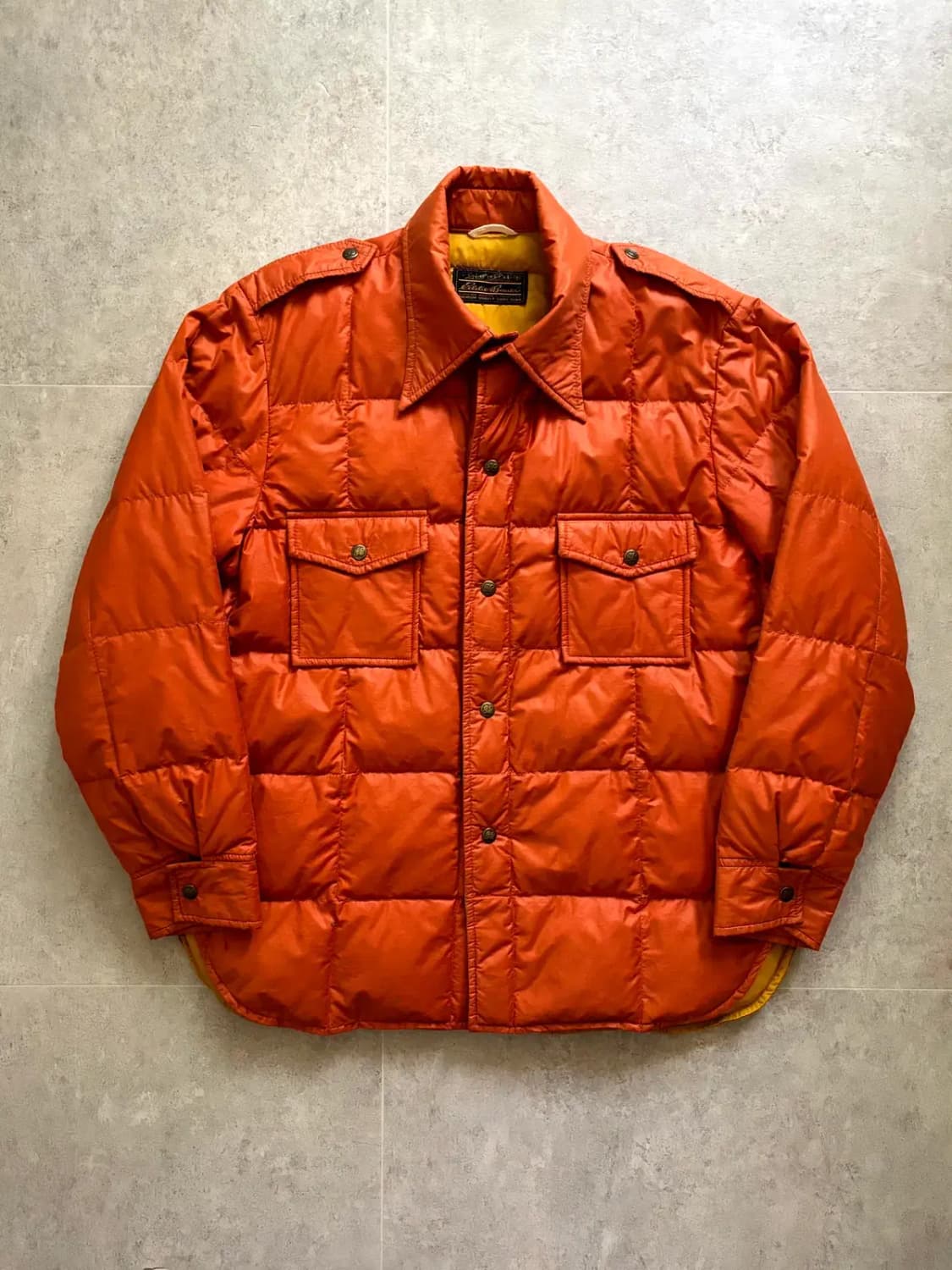70's 에디바우어 구스다운 셔츠 자켓 105 사이 상품이미지1