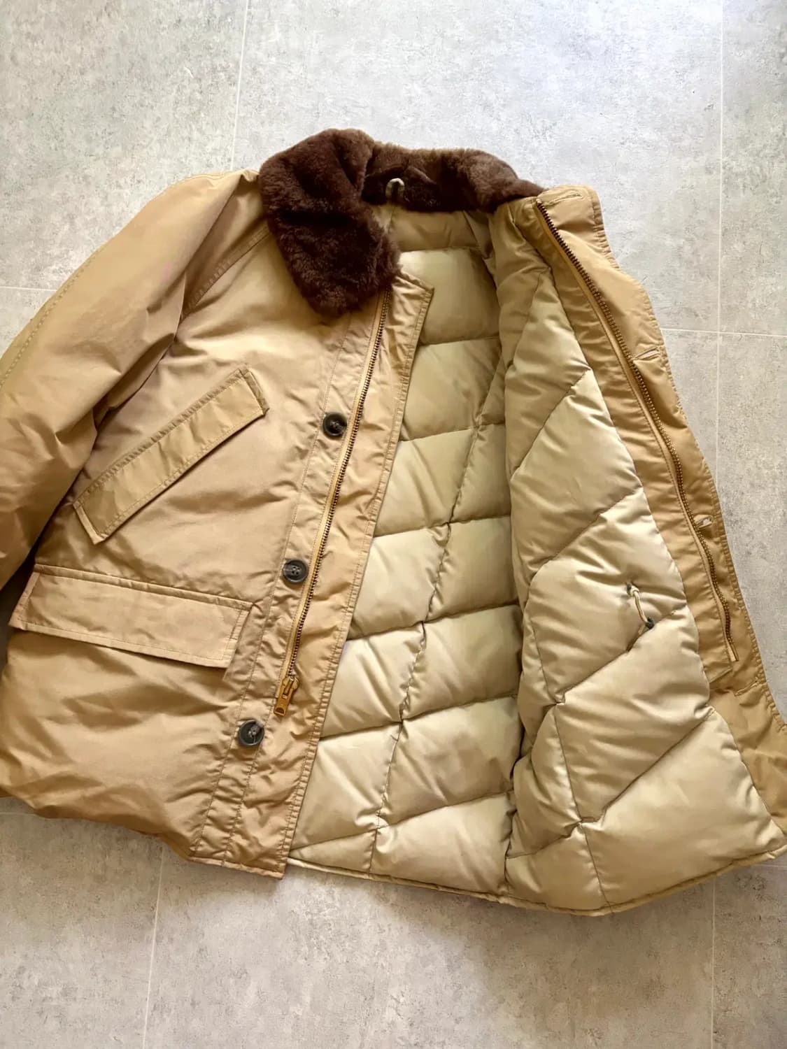 Rare 에디바우어 Northwind 헤비 다운 파카 M(100~103) 상품이미지9