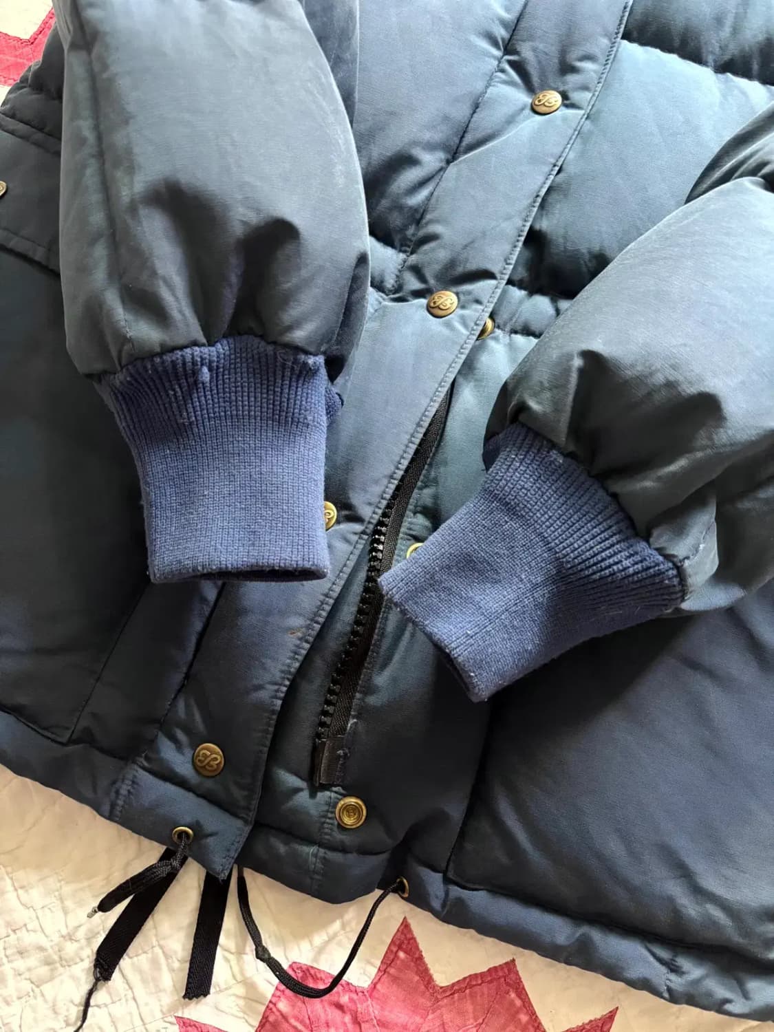 80's 에디바우어 카라코람 헤비 다운 파카 100 상품이미지6