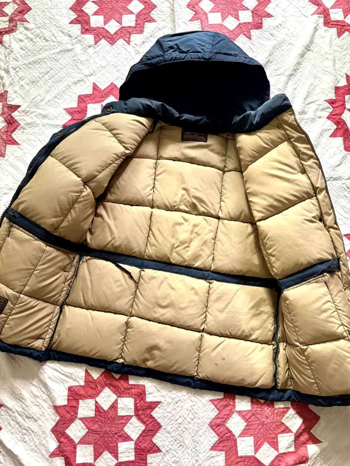 80's 에디바우어 카라코람 헤비 다운 파카 100 상품이미지7