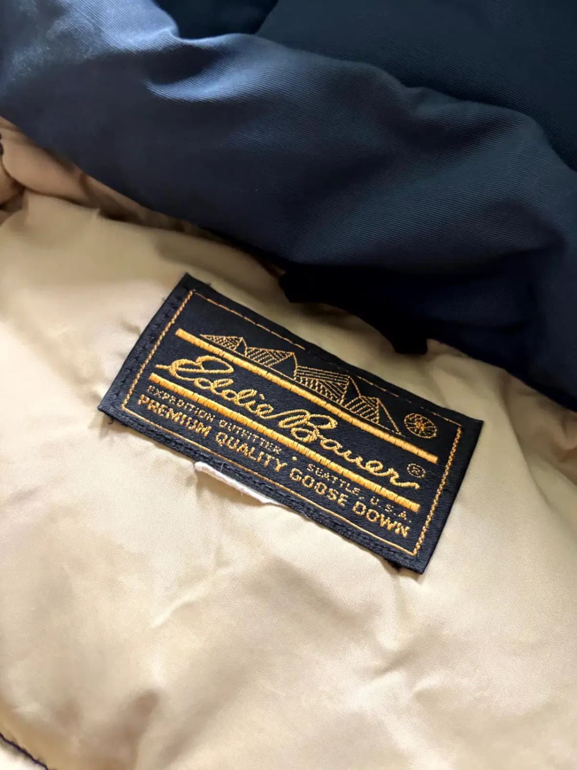 80's 에디바우어 카라코람 헤비 다운 파카 100 상품이미지9