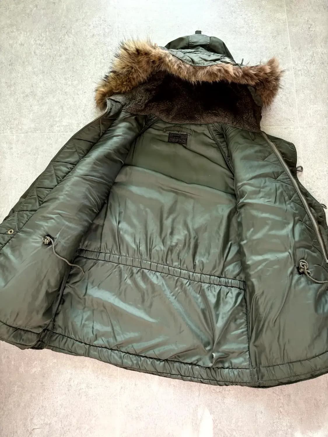 60's 미 공군 N-3B 스노클 파카 M(105) Skyline 상품이미지10