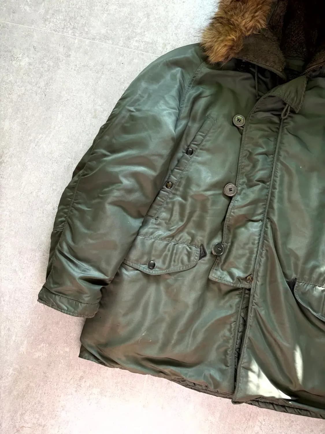 60's 미 공군 N-3B 스노클 파카 M(105) Skyline 상품이미지3