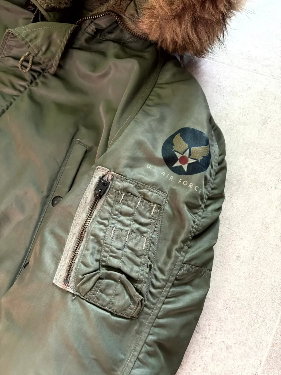 60's 미 공군 N-3B 스노클 파카 M(105) Skyline 상품이미지6