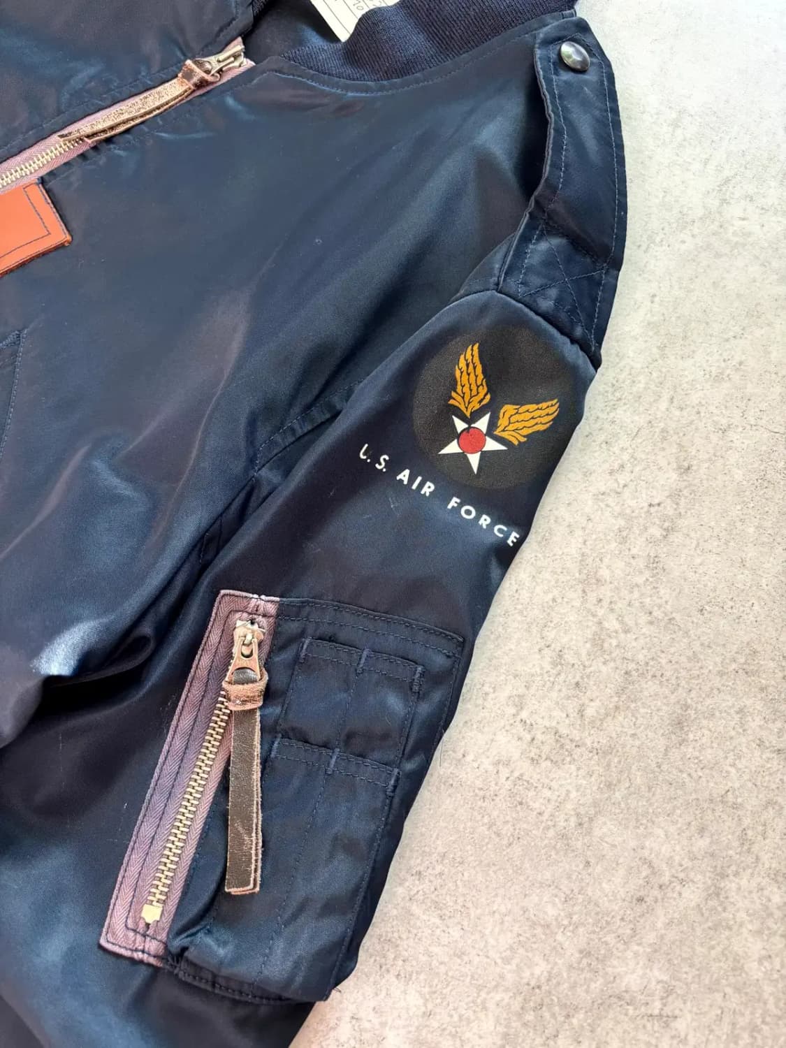 리얼 맥코이 미 공군 L-2A 플라이트 자켓 38(100~103) 상품이미지5