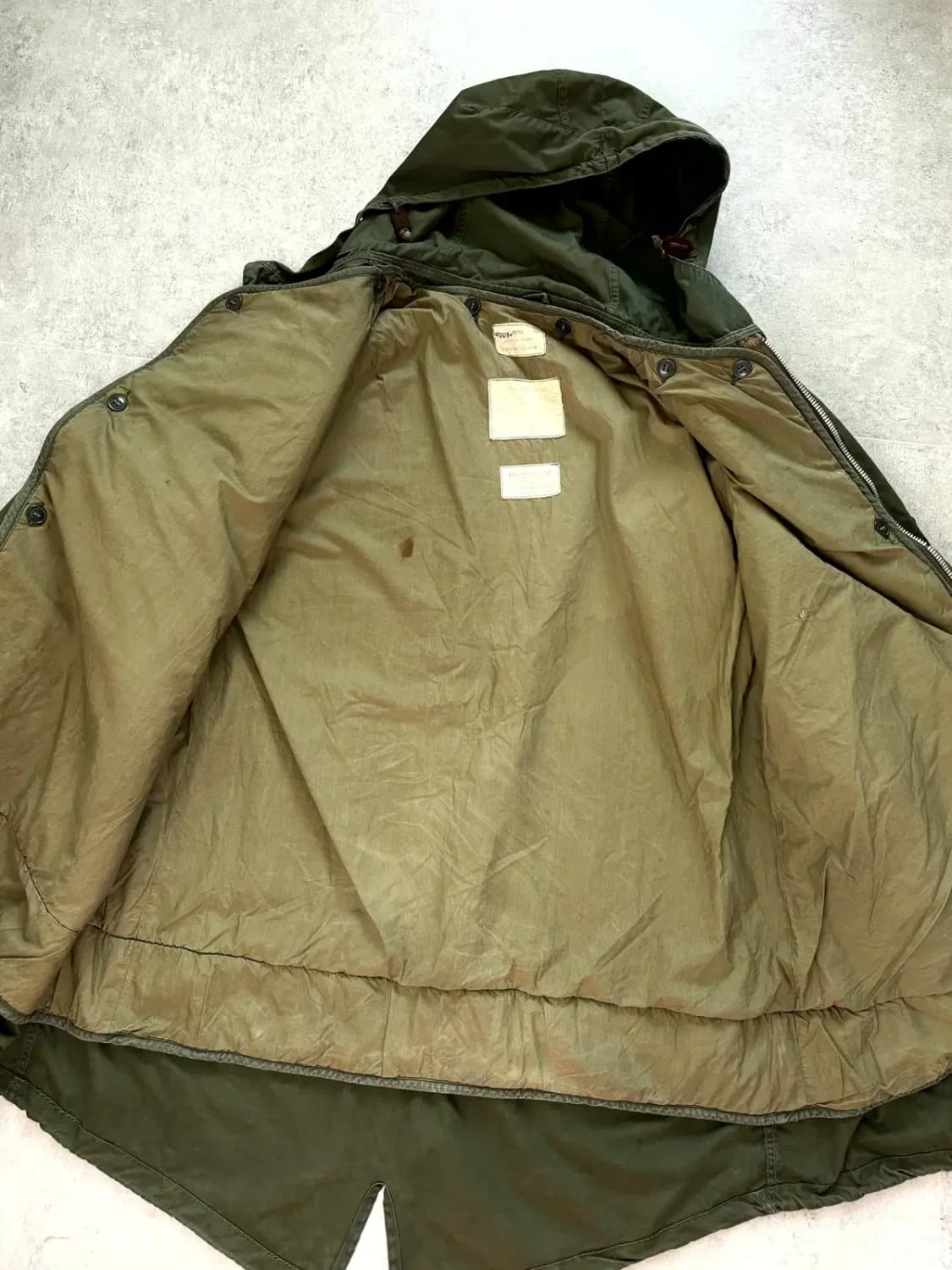50's 미군 M-51 피쉬테일 파카 105~110 상품이미지7