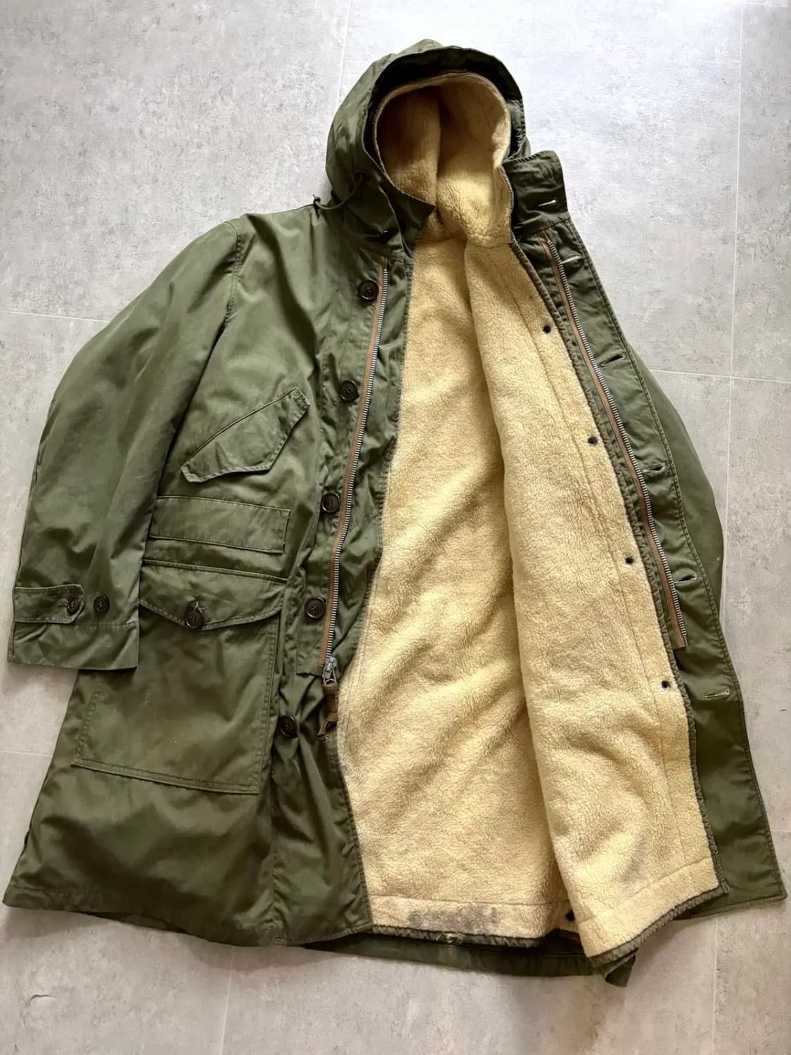 50's USAF M-47 윈터 파카 M(~105) 상품이미지7