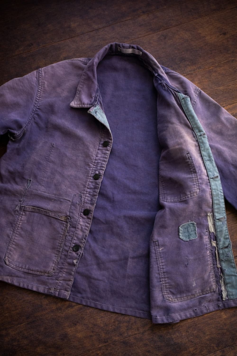 <SALE> 60~70's 프렌치 빈티지 몰스킨 워크자켓 105 상품이미지9