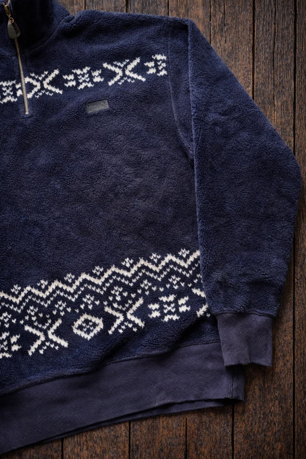 <SALE> 90s 폴로 랄프로렌 1/4 풀오버 L USA MADE 상품이미지4