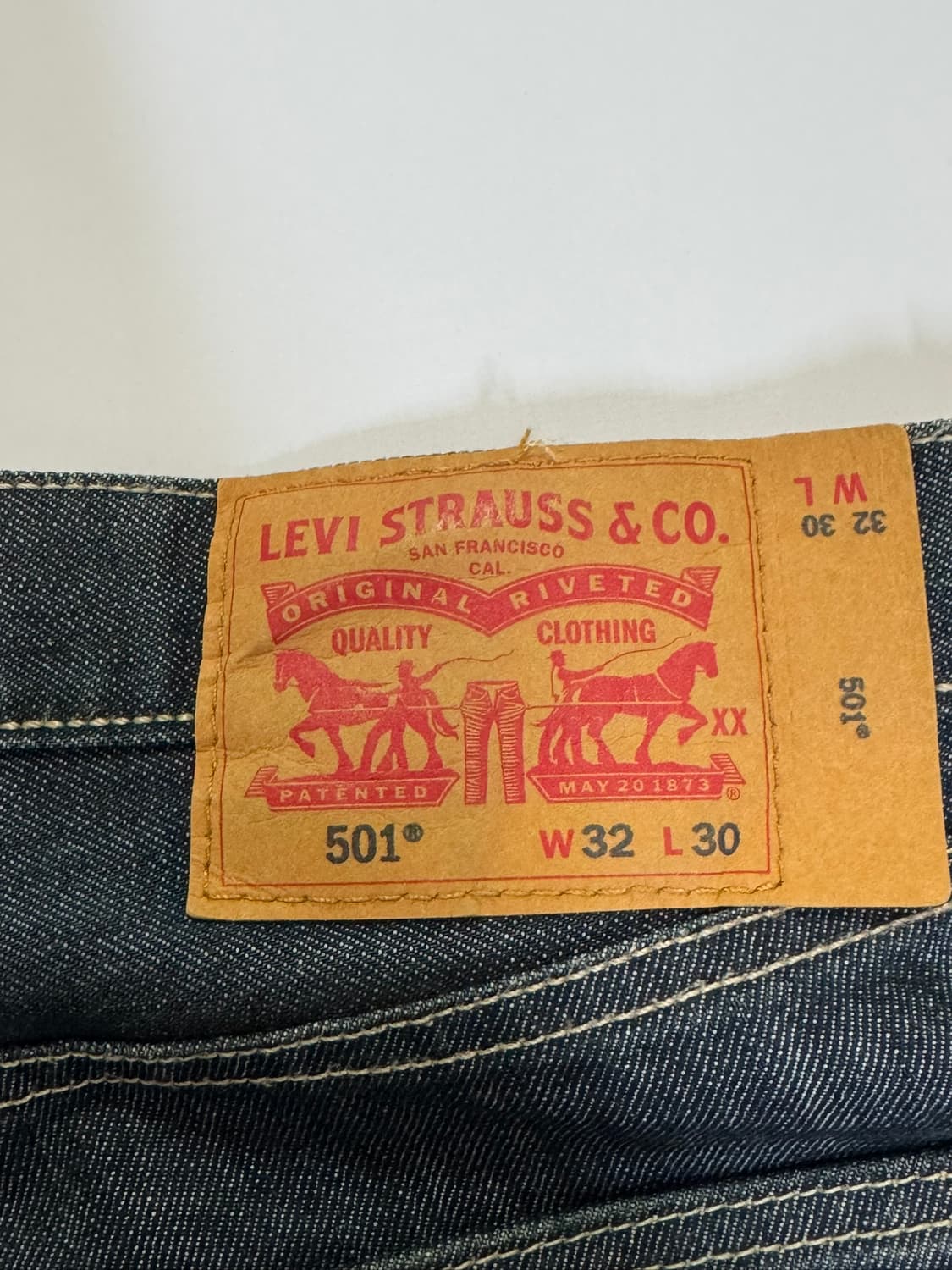 리바이스 501 청바지(32*30) 상품이미지5