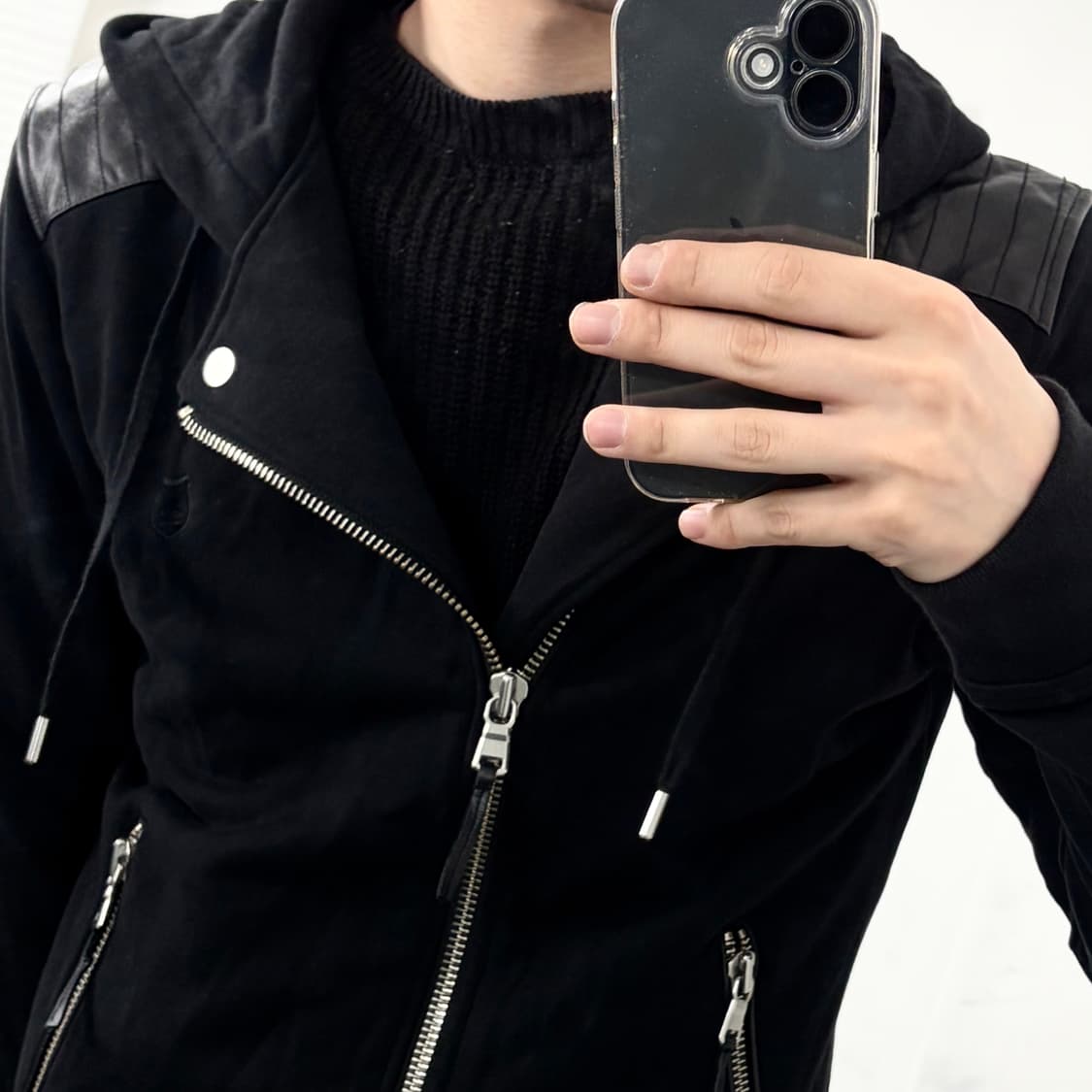 The Kooples 라이더 후드 집업 상품이미지4