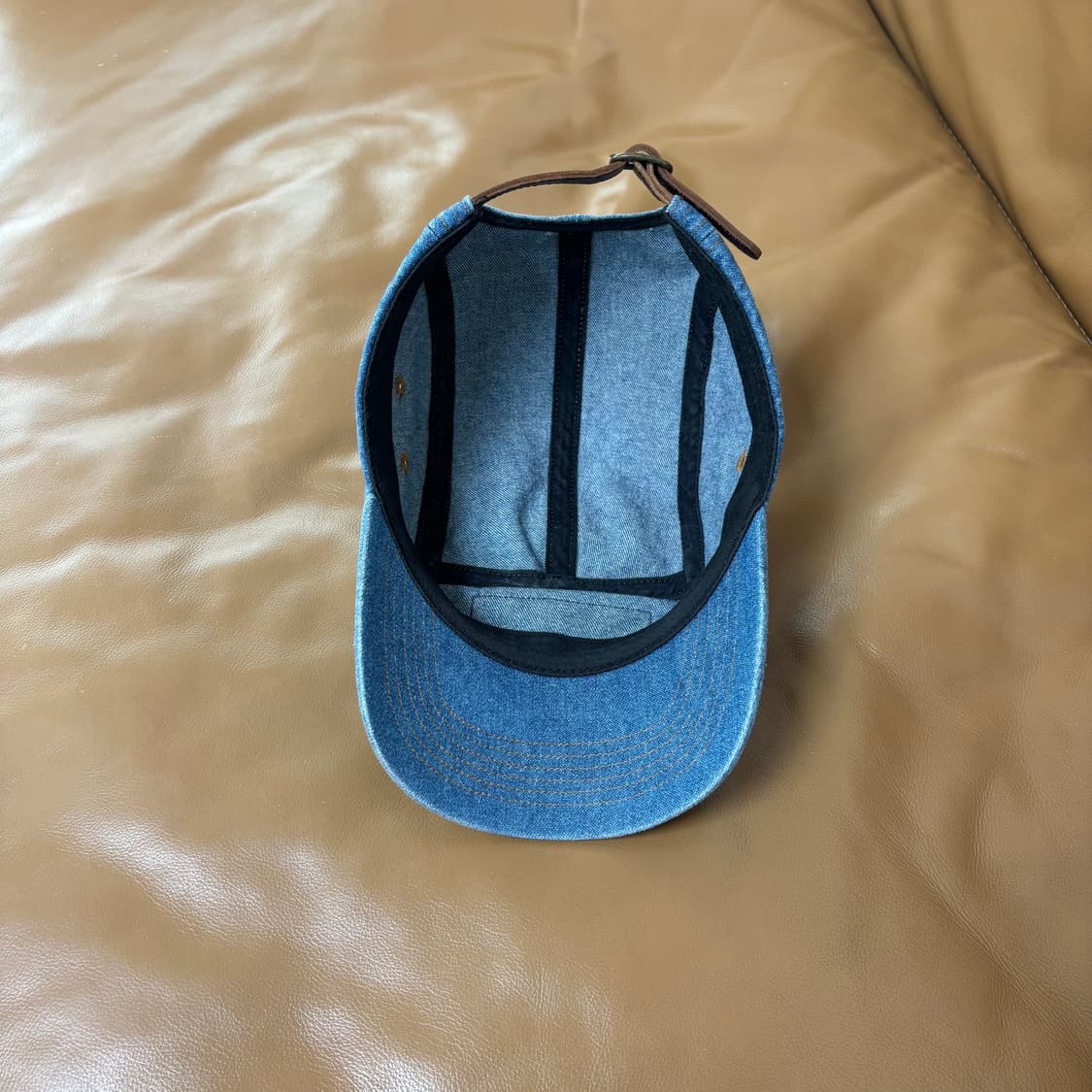 Supreme 슈프림 22fw 워시드 데님 캠프캡 모자 (Denim) 상품이미지6