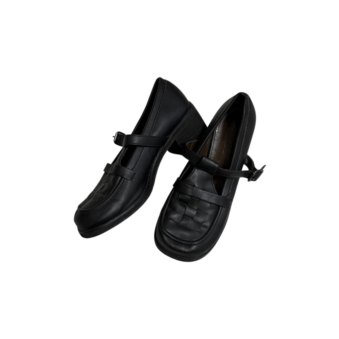 INTENSE 스퀘어 토 위빙 메리 제인 상품이미지1